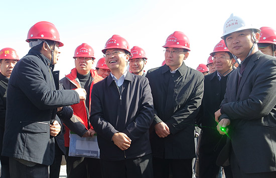 张河川到黄山ppp项目检查指导工作