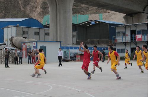 兰州枢纽项目部开展篮球比赛活动 - 新闻速递
