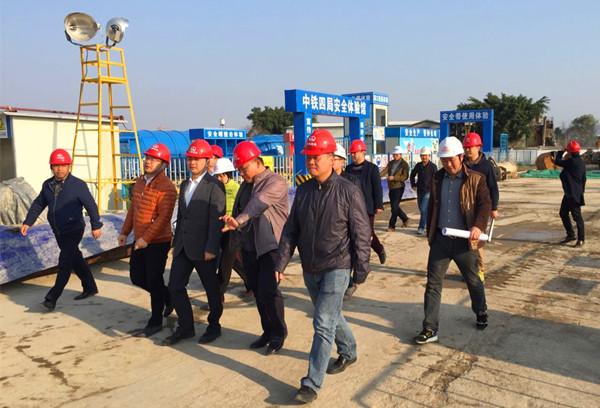 福州市地铁公司建设分公司总经理杨建国到福州