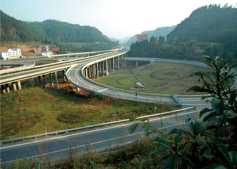 巴中西互通立交桥工程