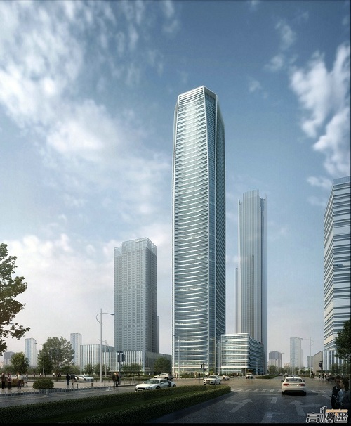 天津诺德金融大厦工程，主楼高度为299.7米