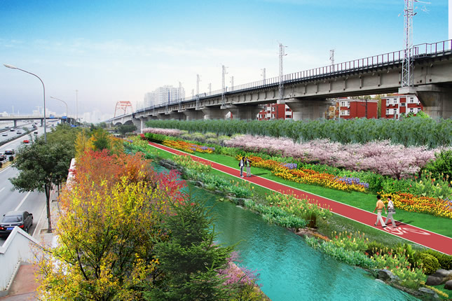北京市�鏊�河水�h境�C合治理工程