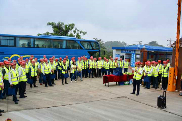 公司市政地铁标准化观摩聚焦深圳地铁4号线