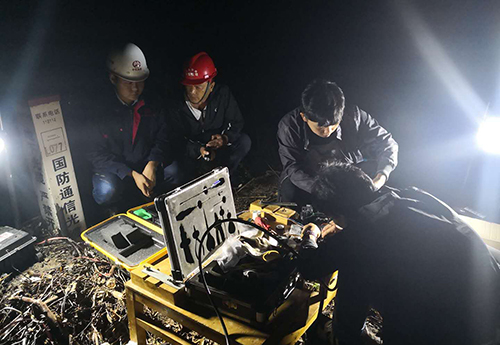 公司电务分公司安九三电迁改项目部顺利完成标