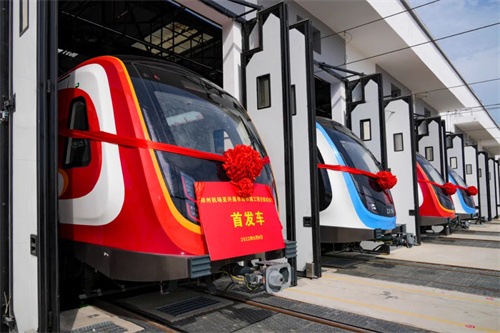 安装公司参建的郑州地铁机许线正式空载试运行