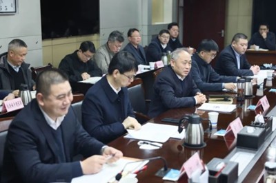  刘勃与蚌埠市市长马军举行会谈